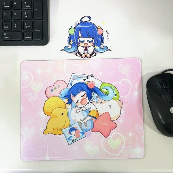 マウスパッド】オリジナルフルカラーマウスパッドSサイズ約22×18cm