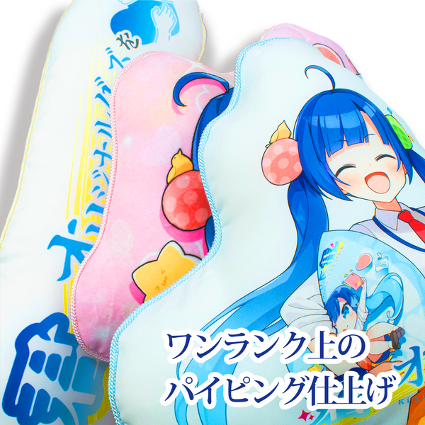 ミュウ　オリジナルダイカットクッション ミュウ ダイカットクッション