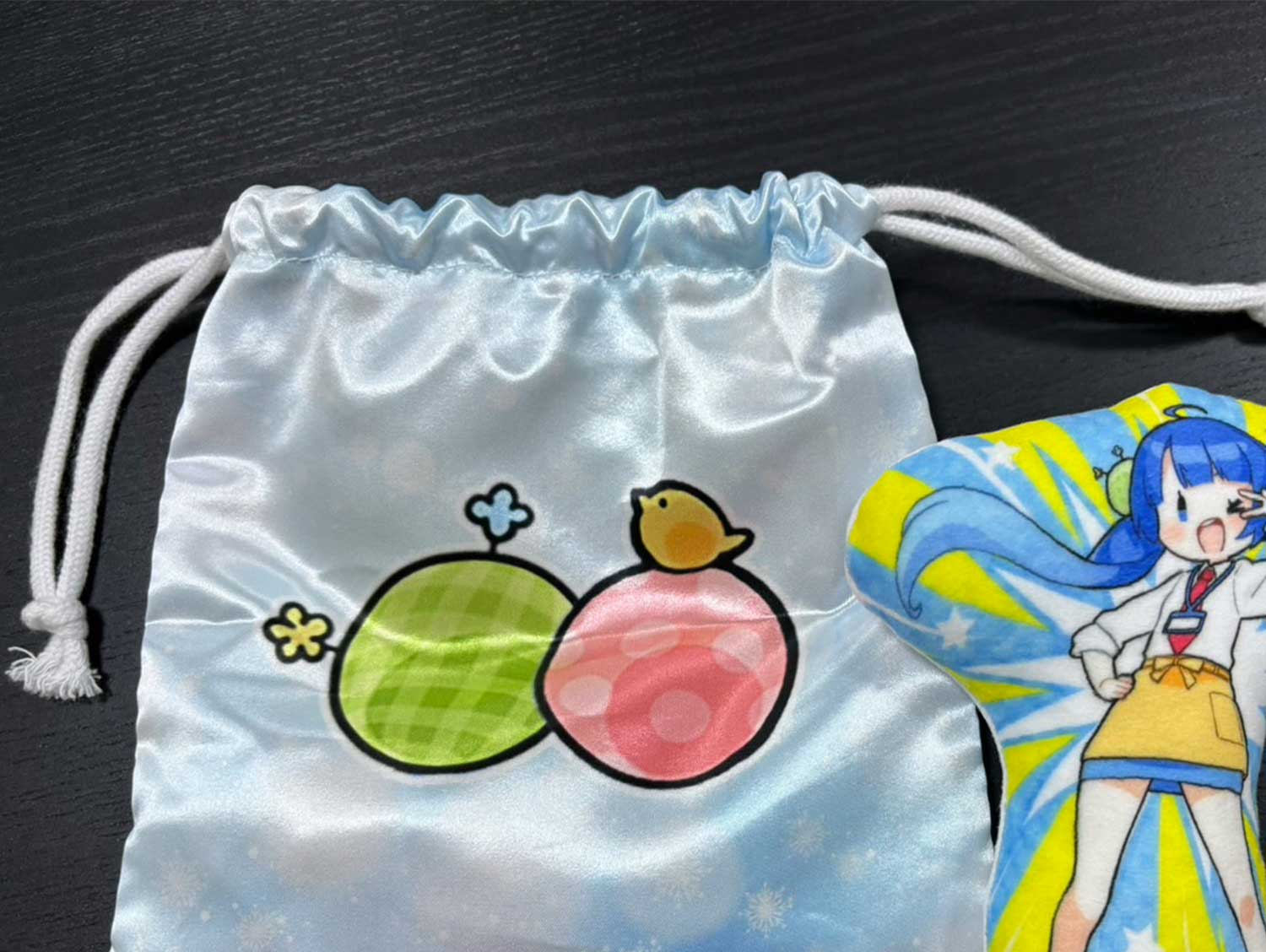 ハンドメイド❇bigレトロベアクッションと巾着付きブランケット❇セット ハンドメイド❇bigレトロベアクッションと巾着付きブランケット